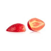 Dobla hollow white chocolate strawberry - 36 pieces
