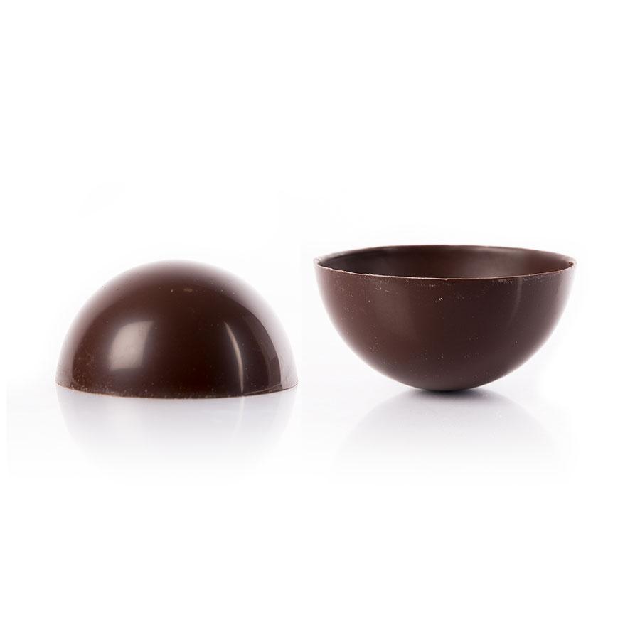 Dobla dark chocolate coupole (half sphere) - 88 pieces
