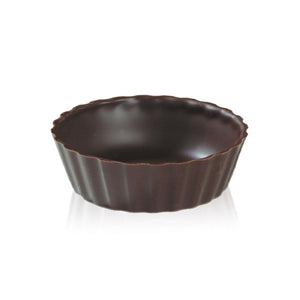 Dobla | Dark chocolate petit four cup milled | 168 pieces