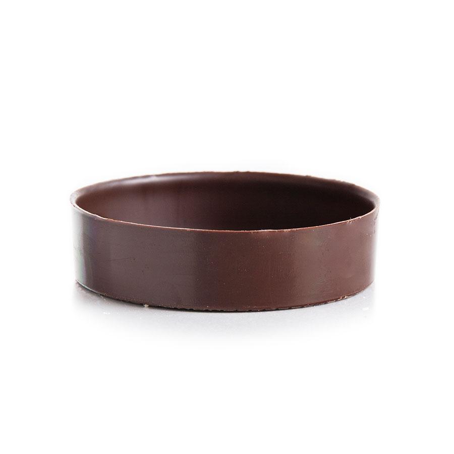 Dobla dark chocolate tartelette cup (large) - 66 pieces