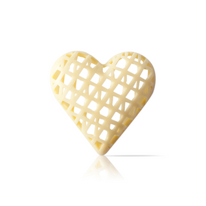 Dobla I White chocolate heart I 32 pieces