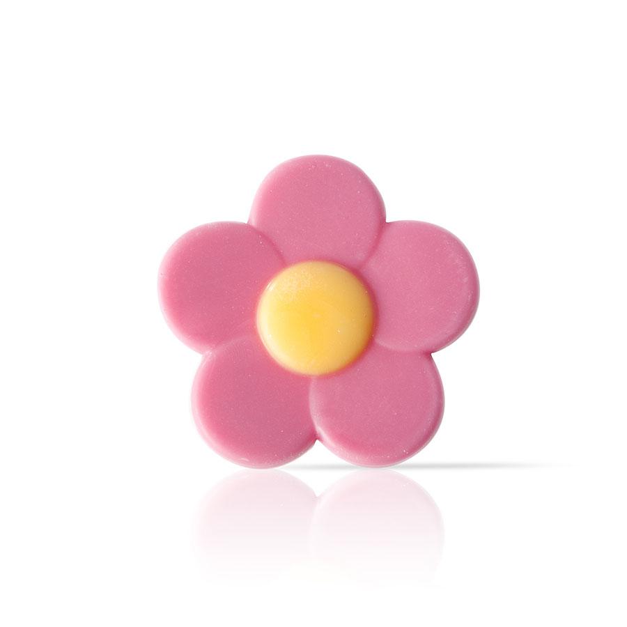 Dobla white chocolate pink flower - 302 pieces