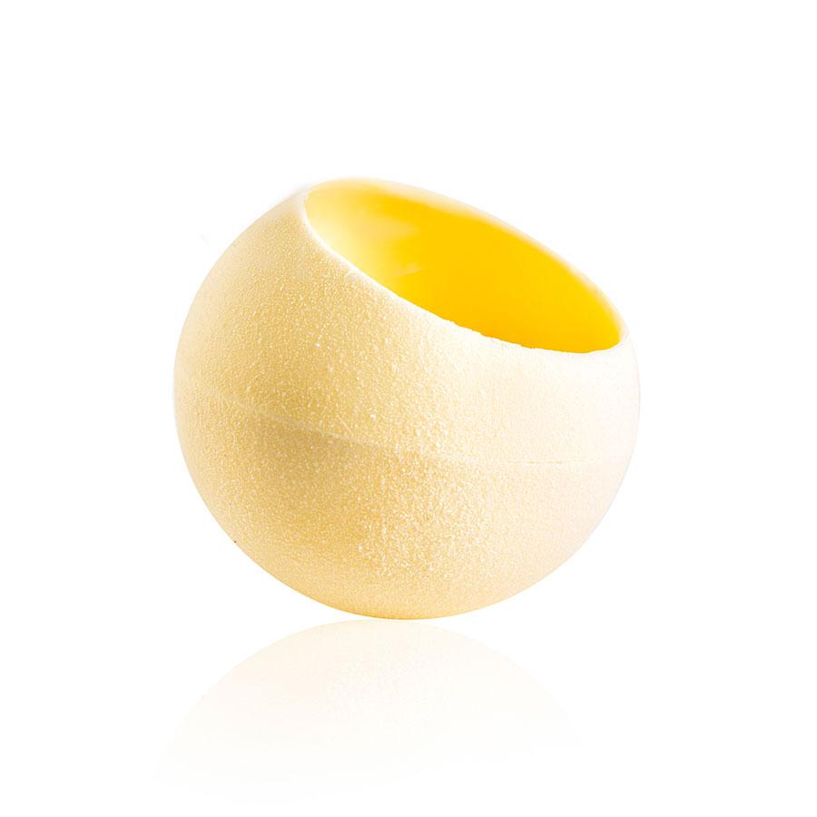 Dobla velvet white chocolate sphere - 22 pieces