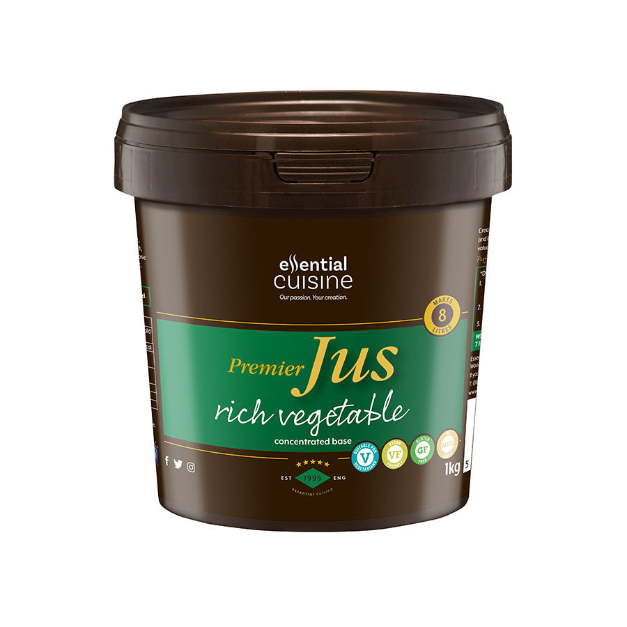 Essential cuisine premier rich vegetable jus paste - 1kg