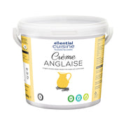 Essential cuisine creme anglaise sauce powder tub of 3 x 340g sachets