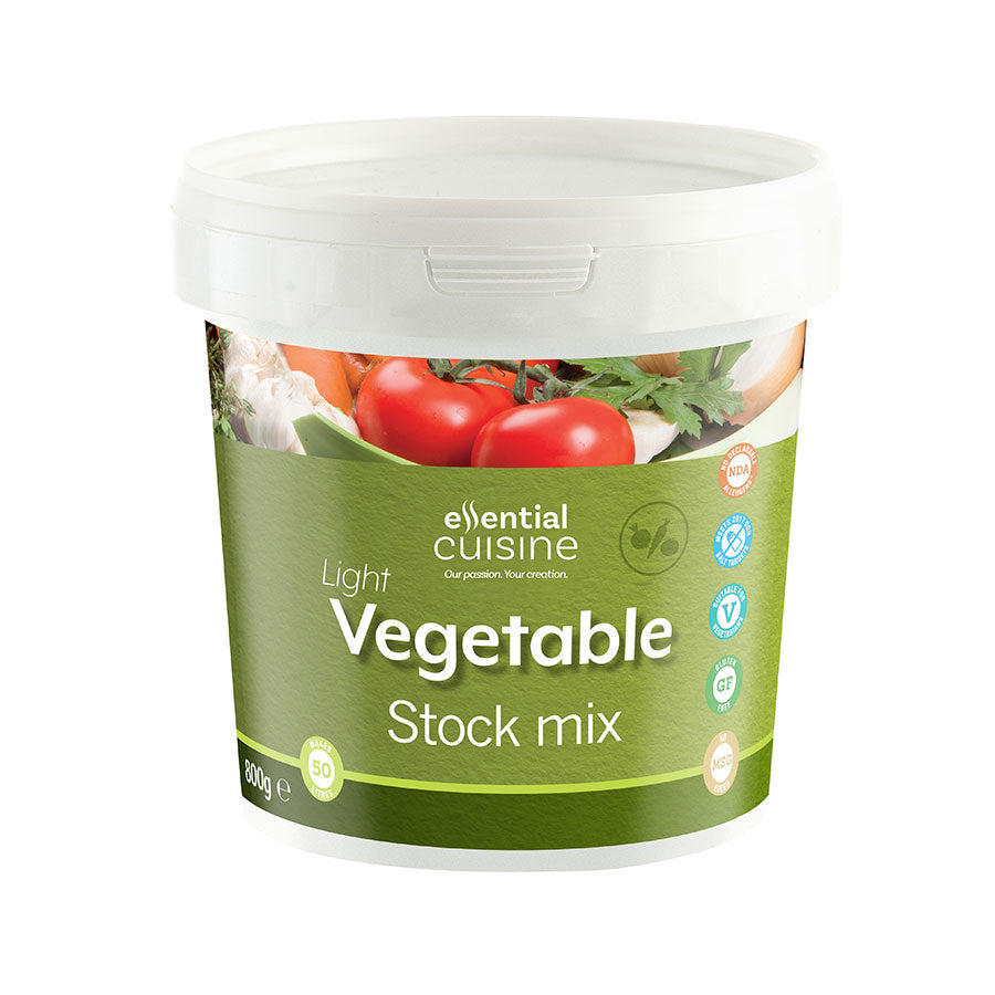 Essential cuisine light vegetable stock powder - 800g
