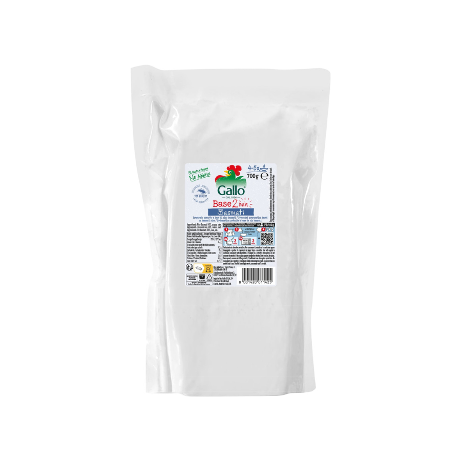 Gallo ready in 2mins basmati rice (sustainable) - 700g