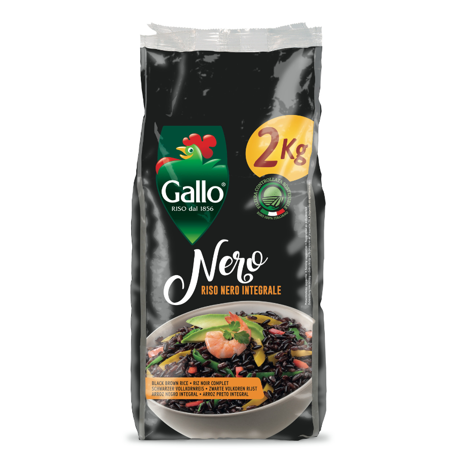 Gallo | Black wholegrain rice (sustainable) | 2kg
