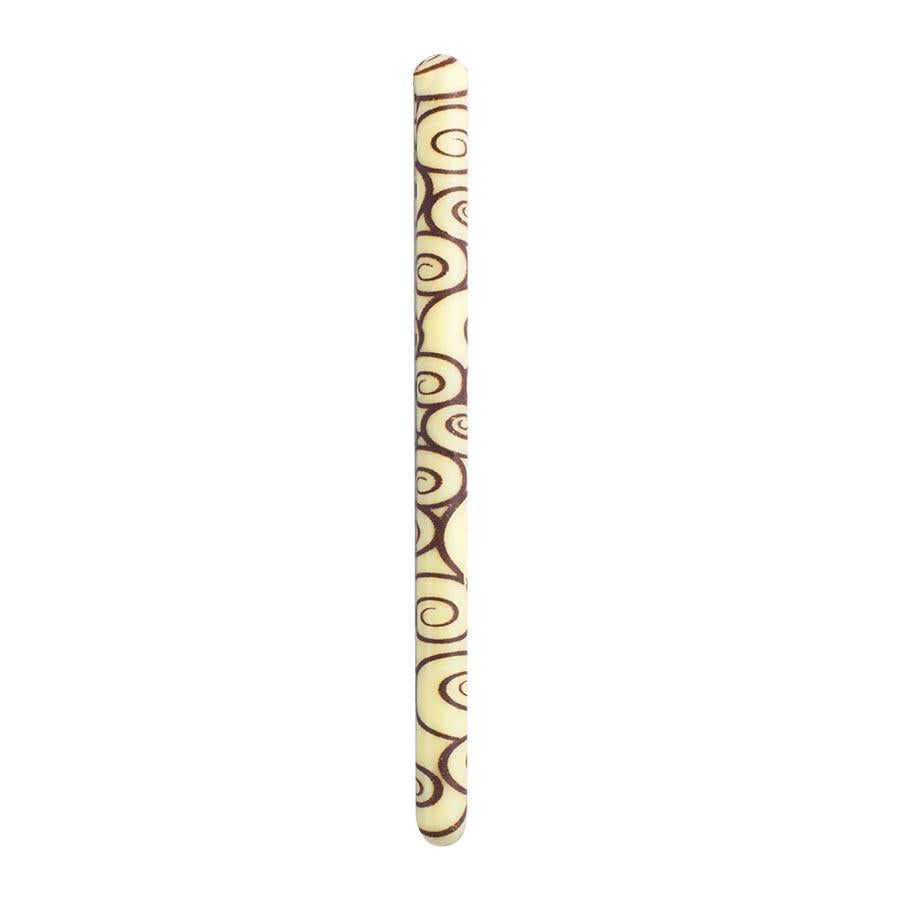 Hillbo white chocolate baston loop (6x90mm) - 162 pieces