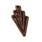 Hillbo dark chocolate filigranas (48x25mm) - 90pcs