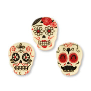 Hillbo white chocolate day of the dead skull - 120 pieces