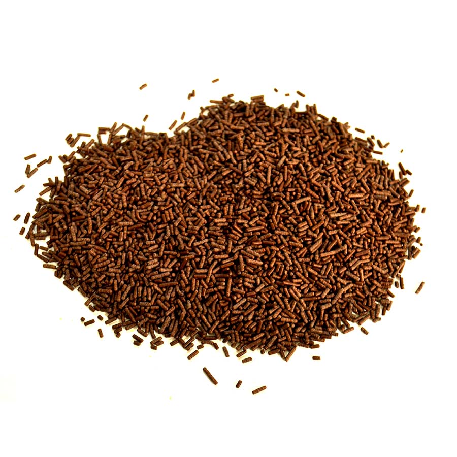 Irca codetta dark chocolate flavoured compound vermicelli - 1kg