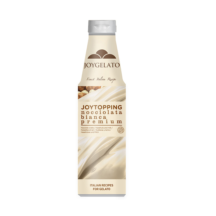 Irca joytopping nocciolata bianca premium 900g packaging