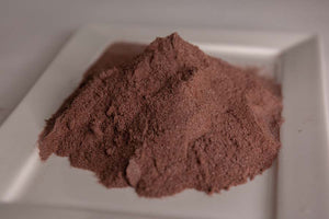 Dark chocolate mousse powder