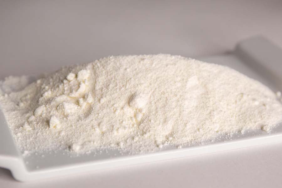 White chocolate mousse powder