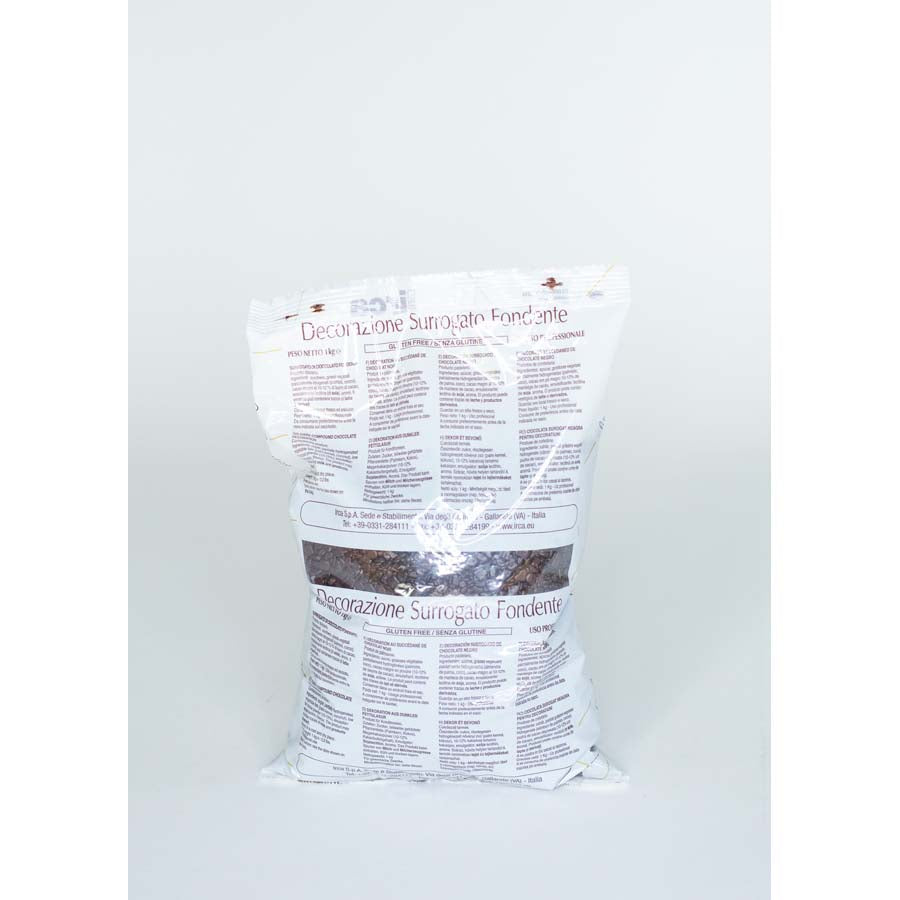 Compound dark chocolate flakes (scaglietta)
