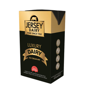 Jersey Dairy luxury premium soft ice cream mix 12x1lt packaging