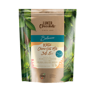 Luker Chocolate | Vegan white choco oat m!lk chocolate (36.5%) buttons | 2.5kg