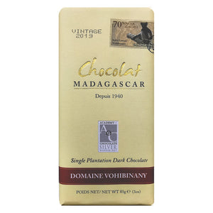 Chocolat Madagascar | Domaine de Brickaville Vohibinany | Madagascan dark chocolate (70%) retail bars | 10 x 85g