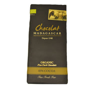 Chocolat madagascar organic madagascan dark chocolate (85%) retail bars - 10 x 85g