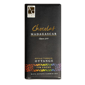 Chocolat Madagascar | Ottange | Madagascan dark chocolate bars (75%) retail bars | 10 x 75g