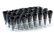 Mini black cones