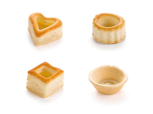 Mini puff pastry assortment
