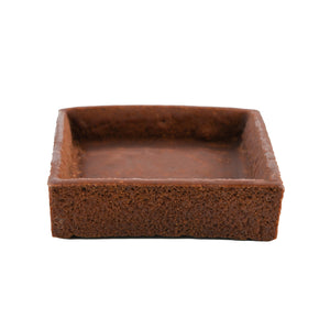 Pidy trendy chocolate square pastry shell butter ingredient