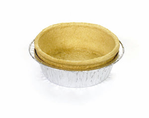 Quiche tart with foil tray (11cm)