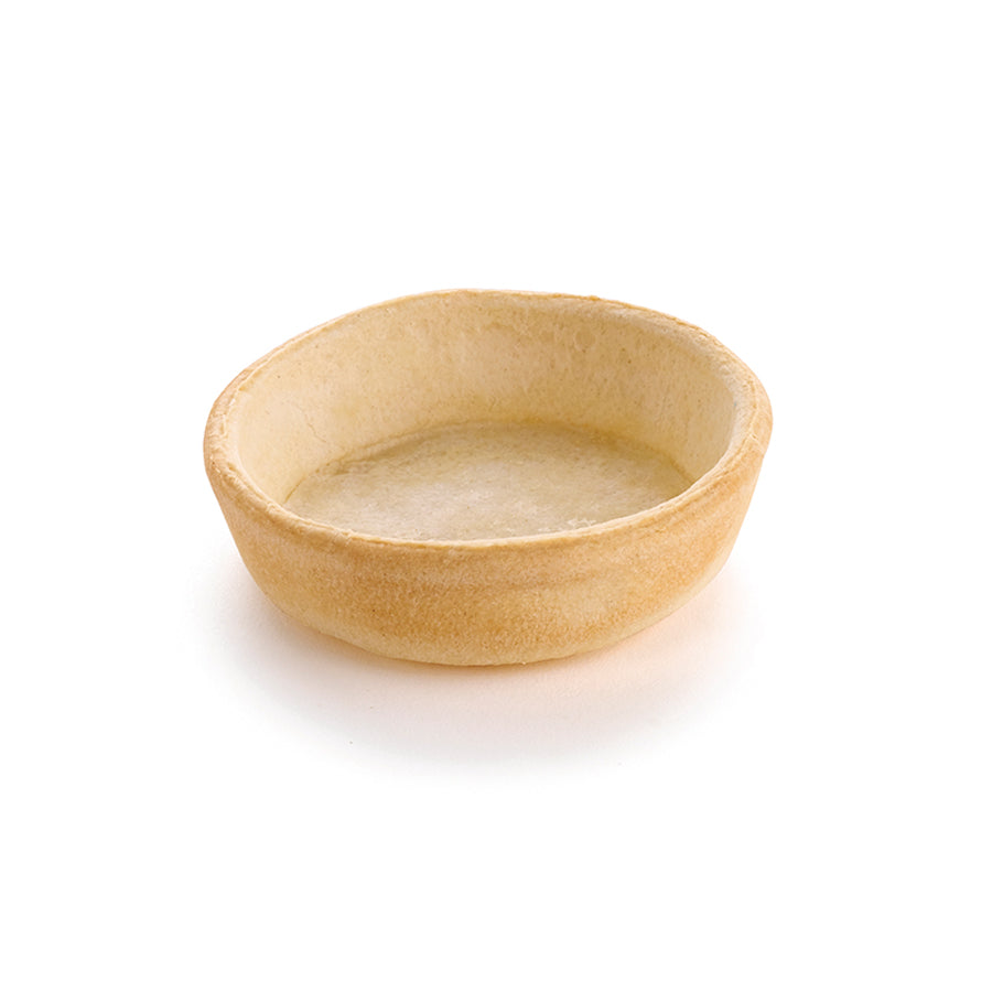 Pidy small (8.3cm) neutral pastry tarts - 72 and 144 pieces