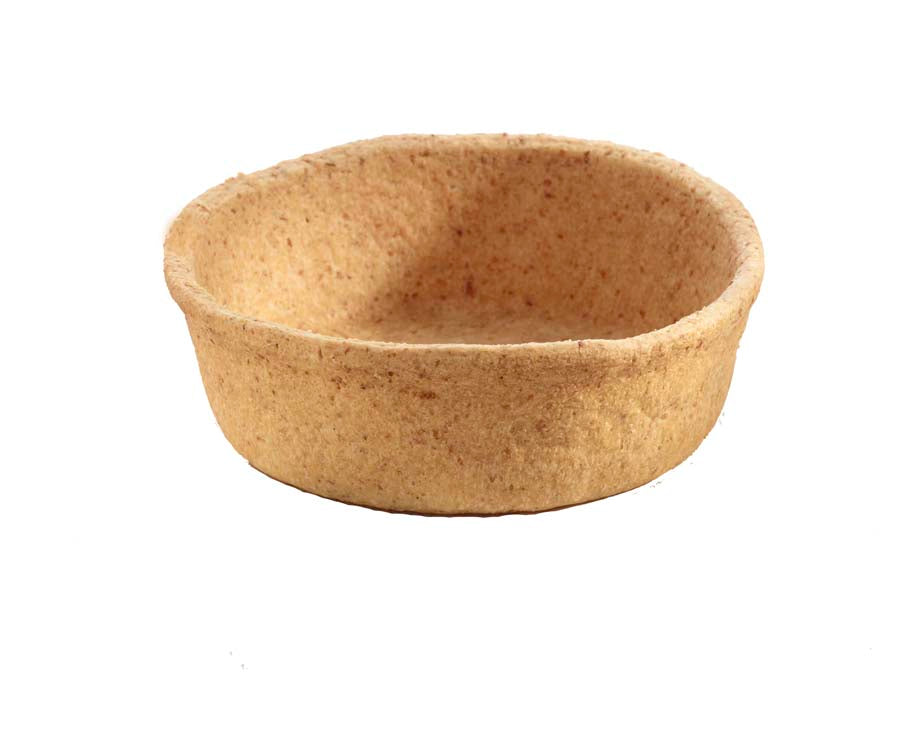 Deep wholemeal pastry quiche tartlettes (11cm)
