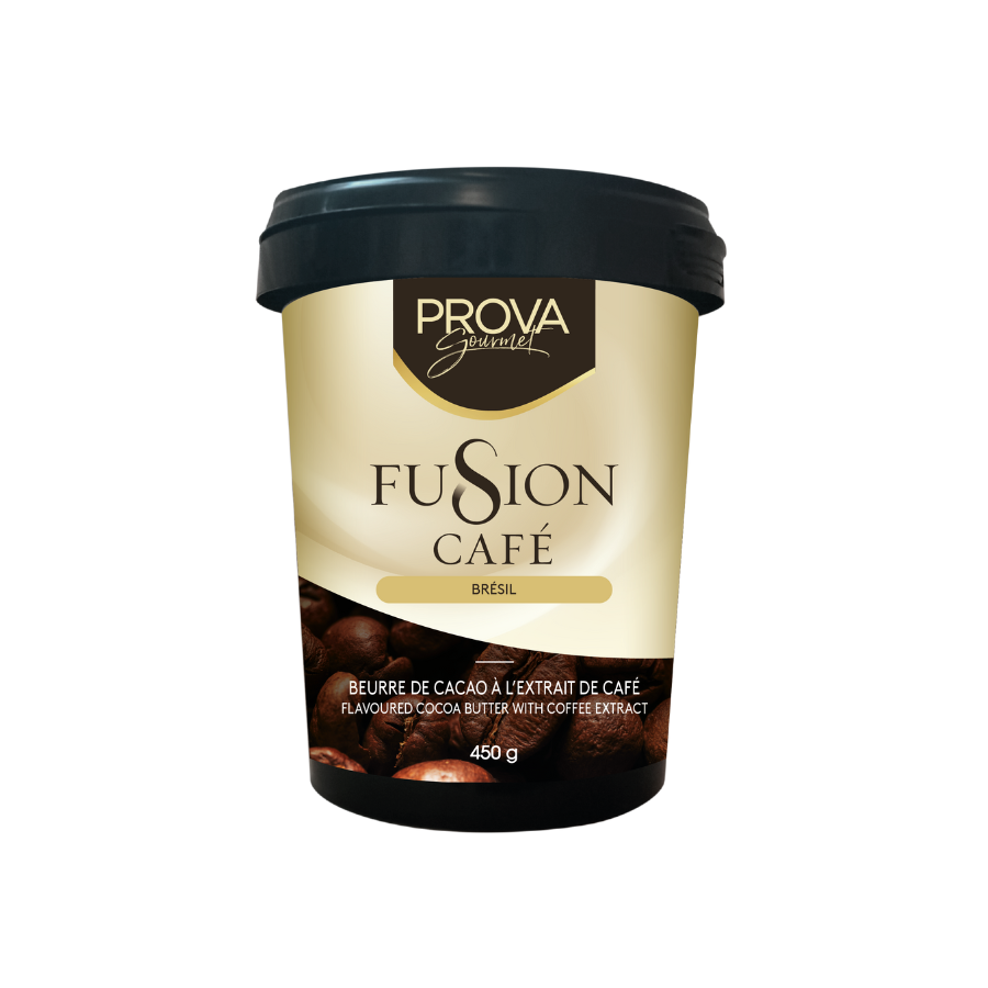 Prova gourmet fusion coffee flavoured cocoa butter - 450g