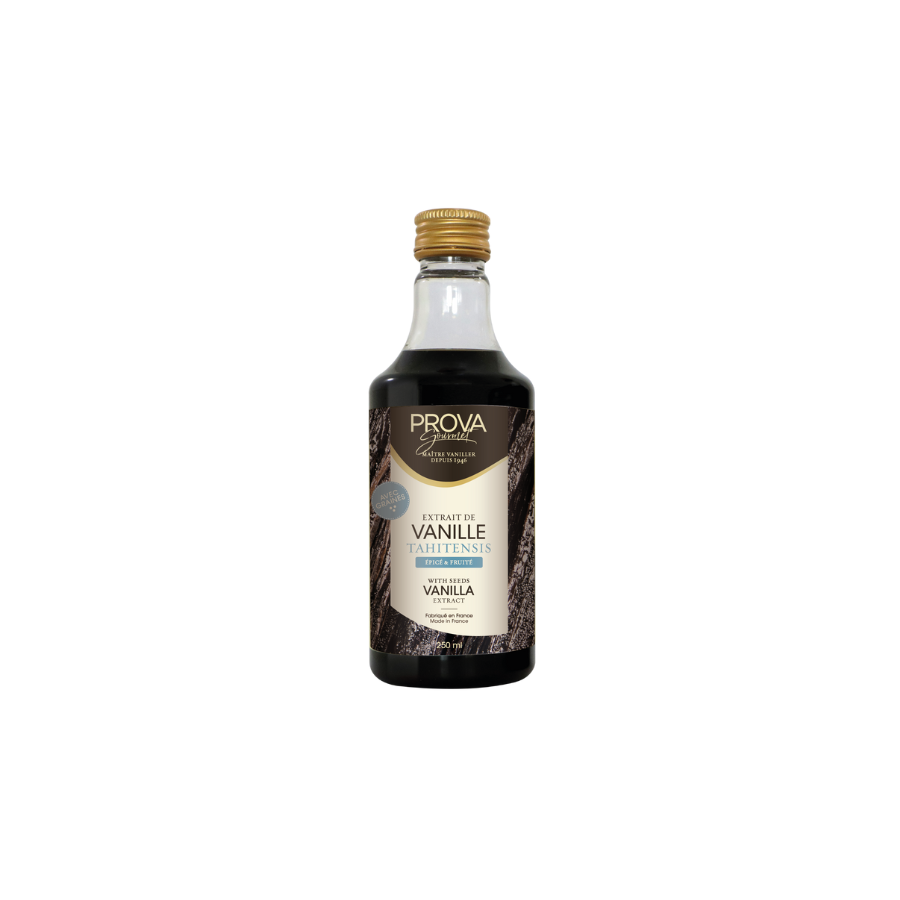 Prova Gourmet | Tahitensis vanilla extract with seeds | 250ml