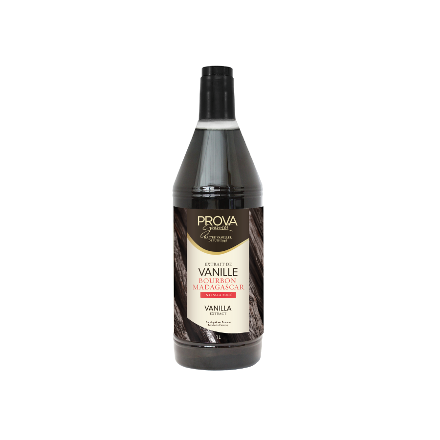 Prova gourmet madagascan vanilla extract with seeds - 250ml & 1L