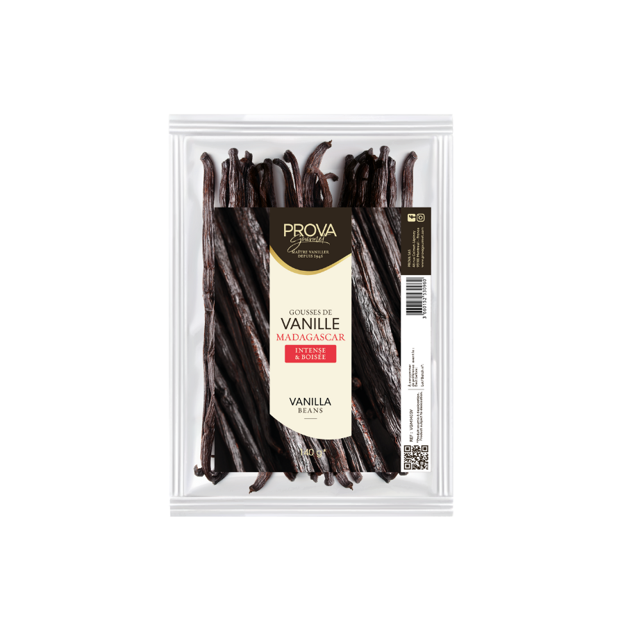 Prova Gourmet | Bourbon Madagascan vanilla pods | 140g & 1kg (4x250kg)