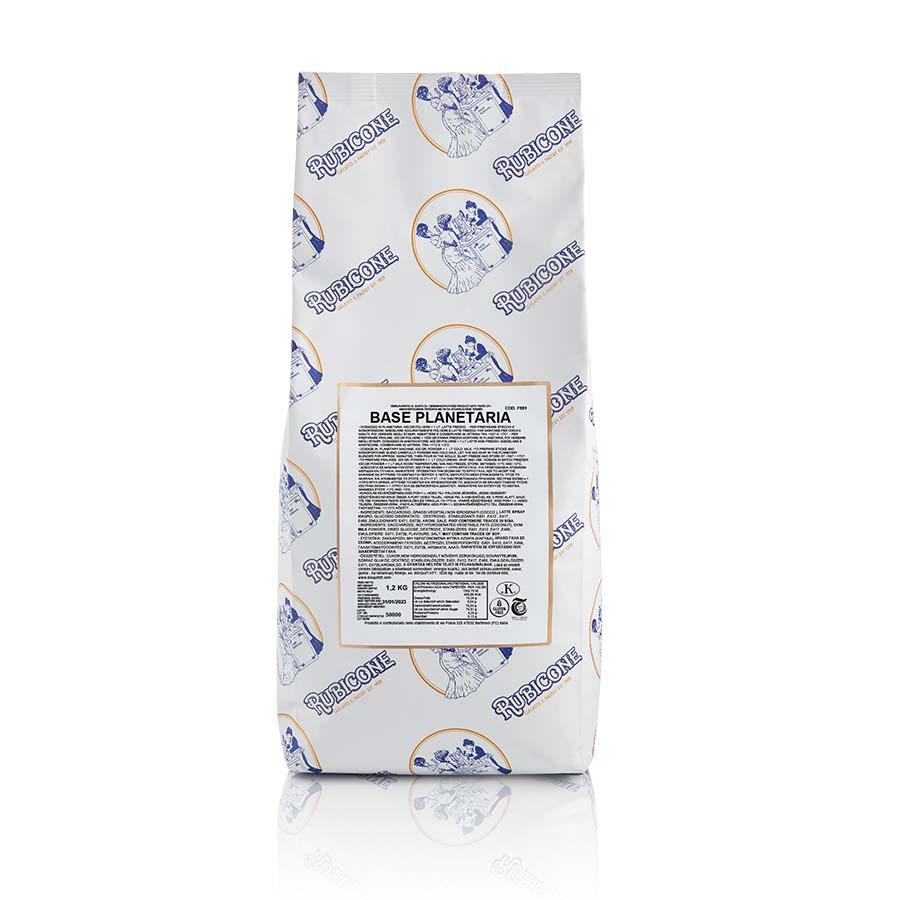 Rubicone base planetaria complete gelato / semifreddo mix - 1.2kg