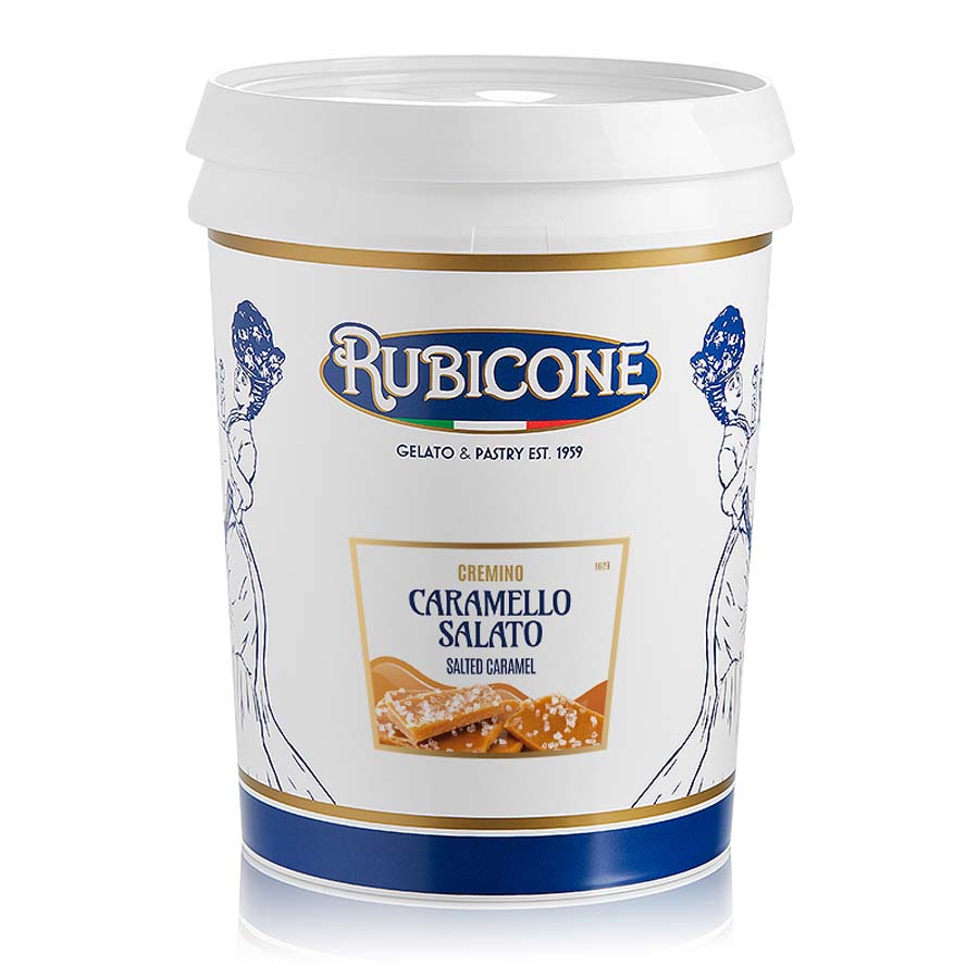 Salted caramel flavour paste