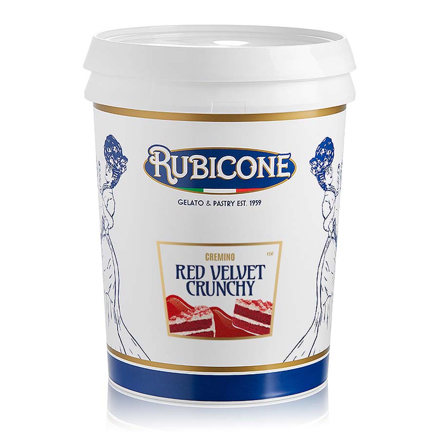Red velvet flavour paste for ice cream