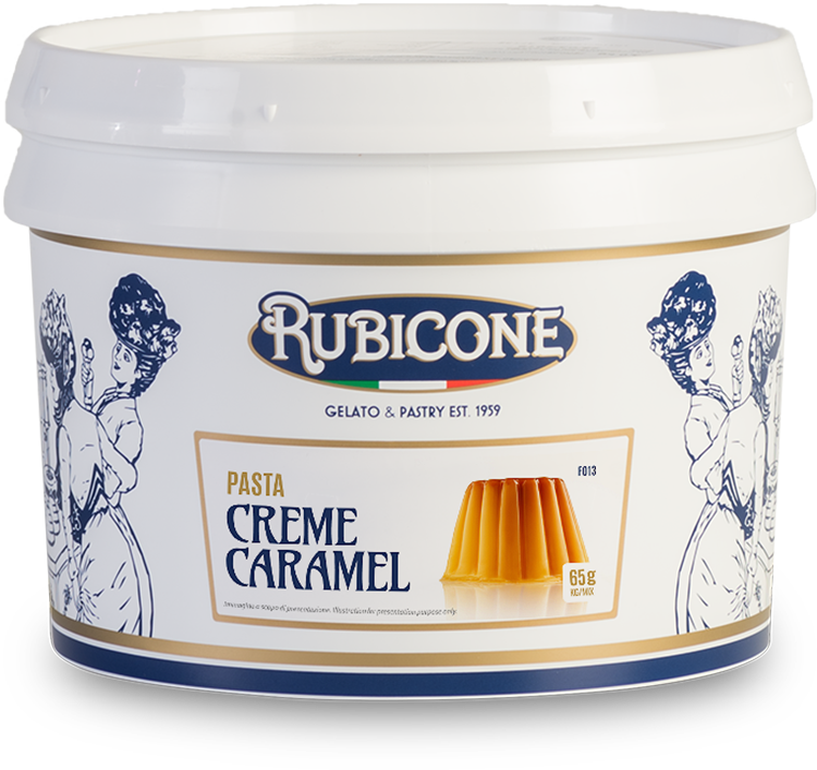 Rubicone creme caramel flavour paste - 3kg