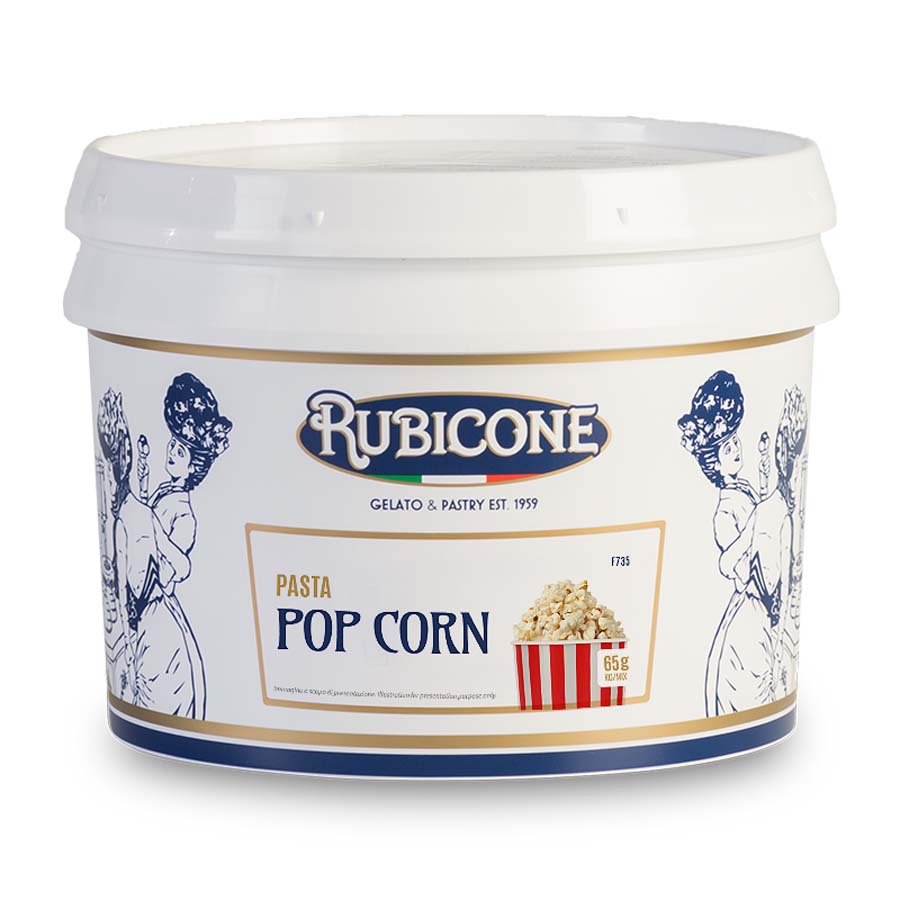 Popcorn flavour paste
