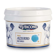 Blue vanilla flavour paste