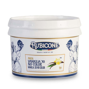 Rubicone | White vanilla natural colour flavour paste with pod | 3kg