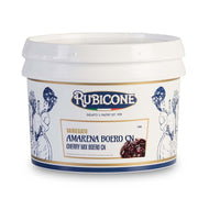 Rubicone amarena cherry natural flavour variegato with both whole and pieces of cherry (rippling sauce) - 3kg