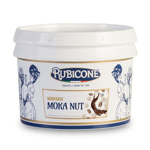 Rubicone | Moka Nut - chocolate, hazelnut and coffee variegato (rippling sauce) | 3kg