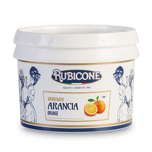 Rubicone | Orange flavour variegato with orange peel (rippling sauce) | 3kg