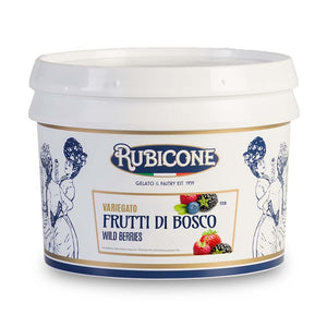 Rubicone | Frutti Di Bosco - wild berries flavour variegato with mixed berries (rippling sauce) | 3kg
