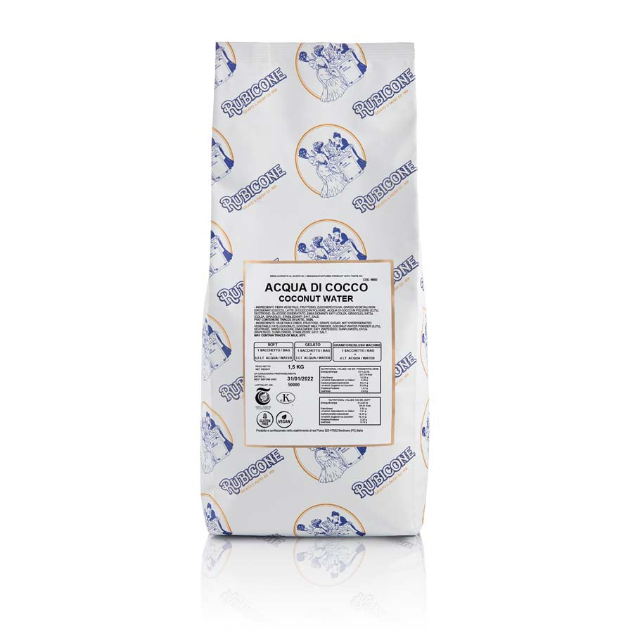 Coconut water ice cream base mix