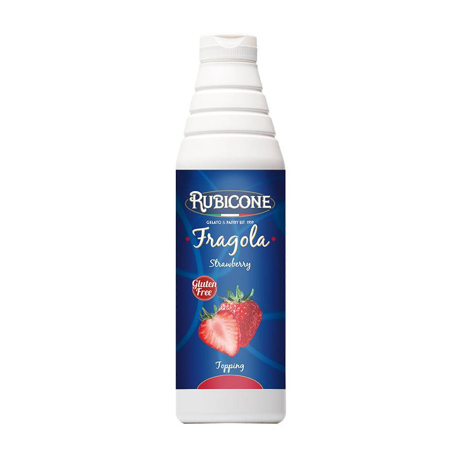 Rubicone ice cream topping sauce - strawberry flavour - 1kg