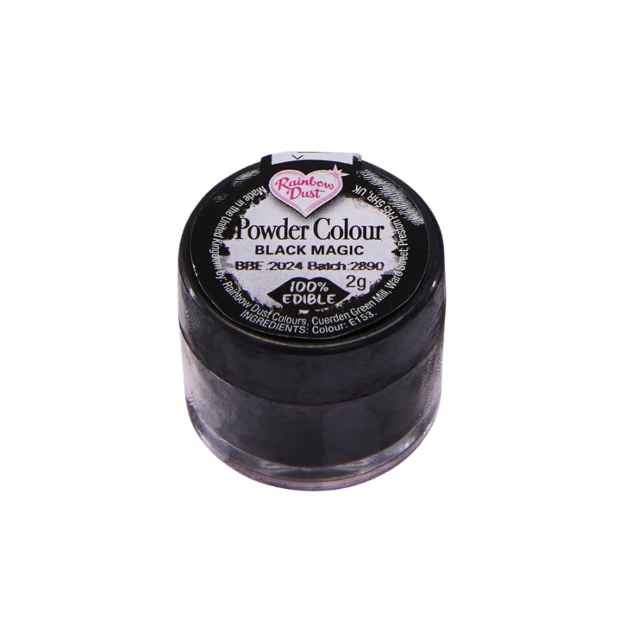 Rainbow Dust Powder Colouring  Black Magic 2g