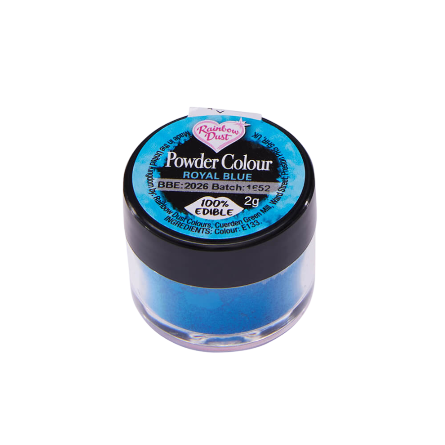 Rainbow Dust Powder Colouring  Royal Blue 2g 
